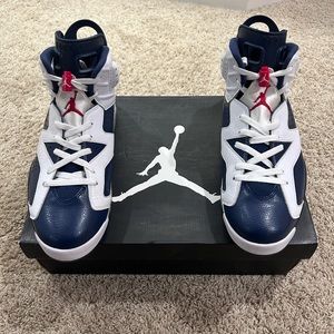 Air Jordan Retro 6 - Olympic Size 12 used 8/10